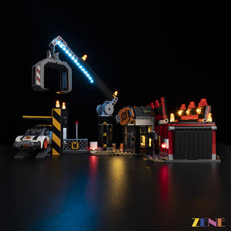 Light Kit for LEGO Scrapyard with Cars #60472