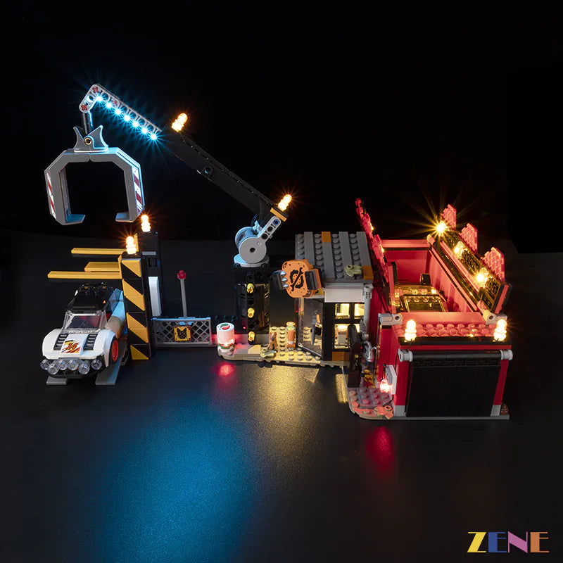 Light Kit for LEGO Scrapyard with Cars #60472