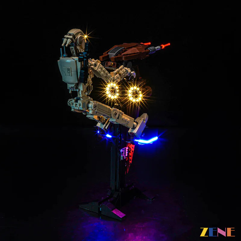 Light Kit for LEGO Battle Droid with STAP #75428