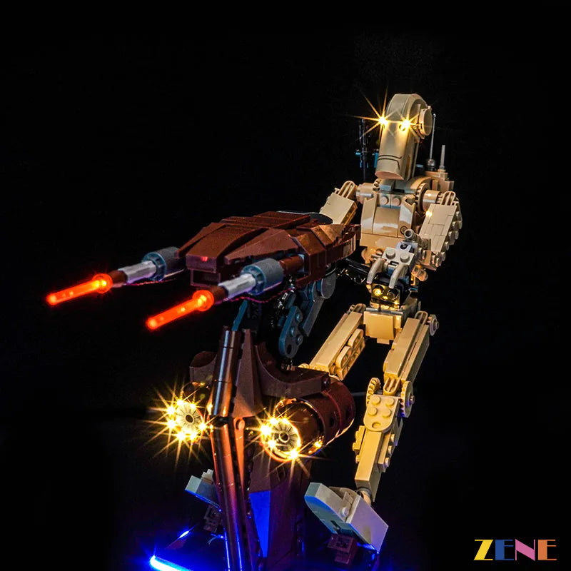 Light Kit for LEGO Battle Droid with STAP #75428