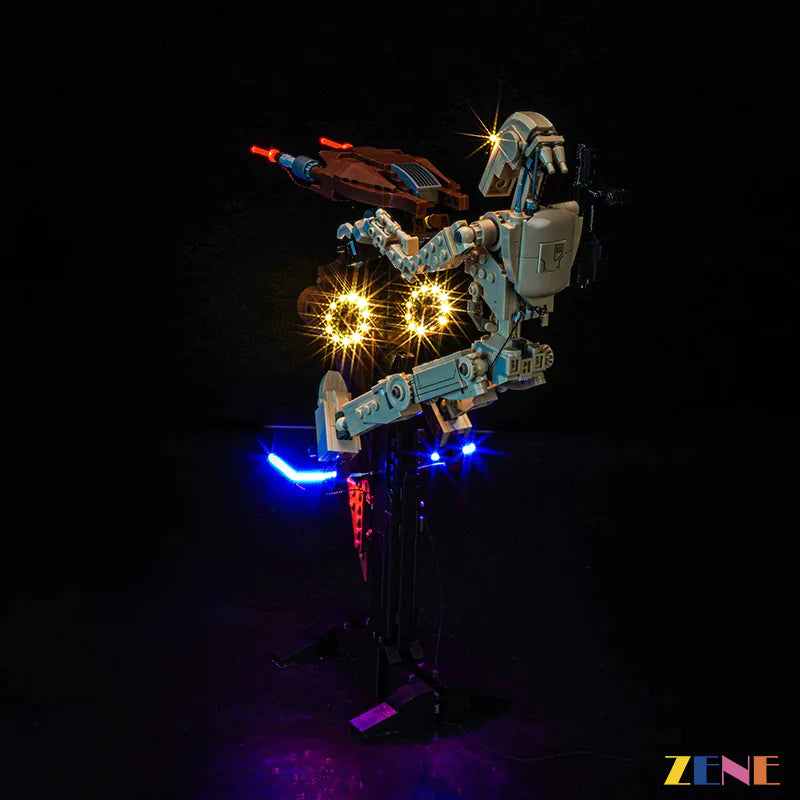 Light Kit for LEGO Battle Droid with STAP #75428