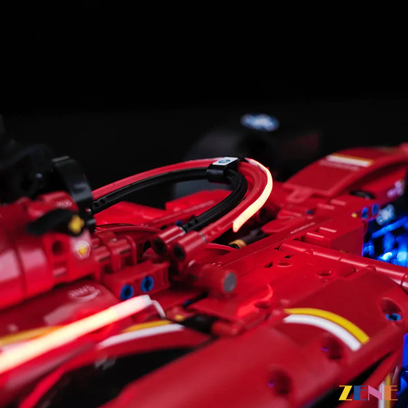 Light Kit for LEGO Ferrari F1  Car SF-24 #42207