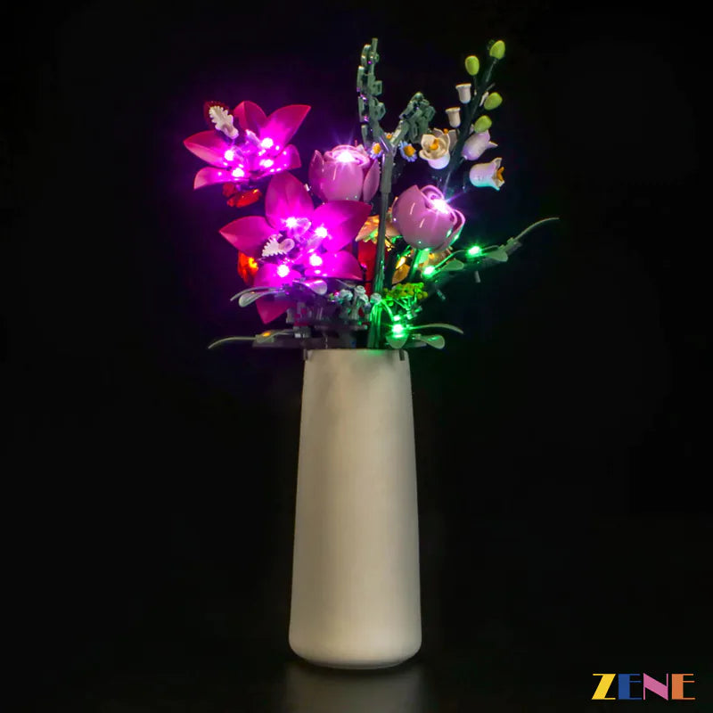Light Kit for LEGO Pretty Pink Flower Bouquet #10342