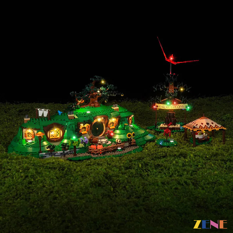 Light Kit for LEGO The Shire: The Lord of the Rings #10354