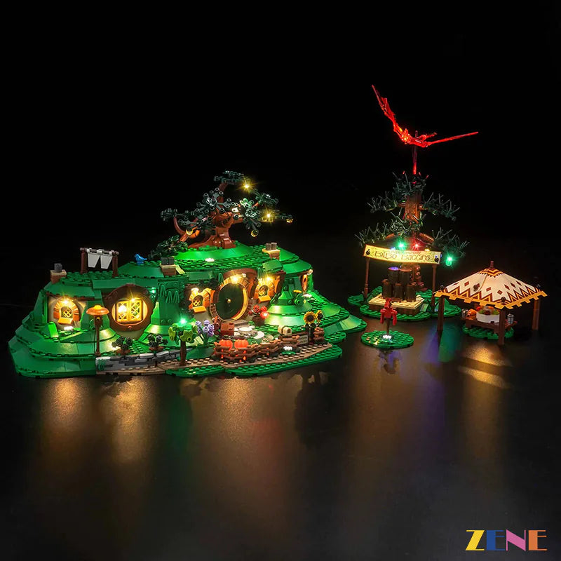 Light Kit for LEGO The Shire: The Lord of the Rings #10354