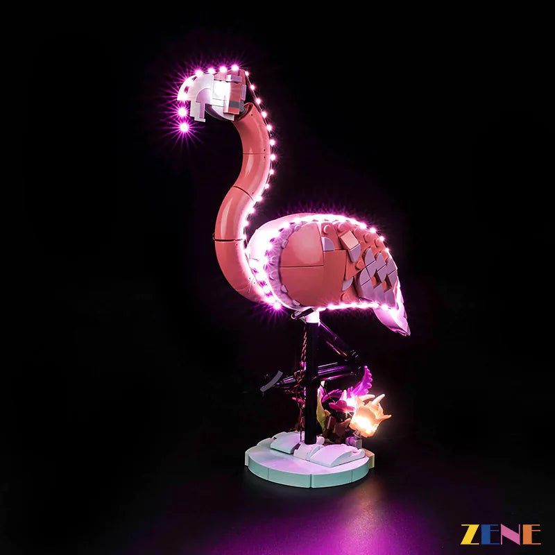 Light Kit for LEGO Wild Animals: Pink Flamingo #31170
