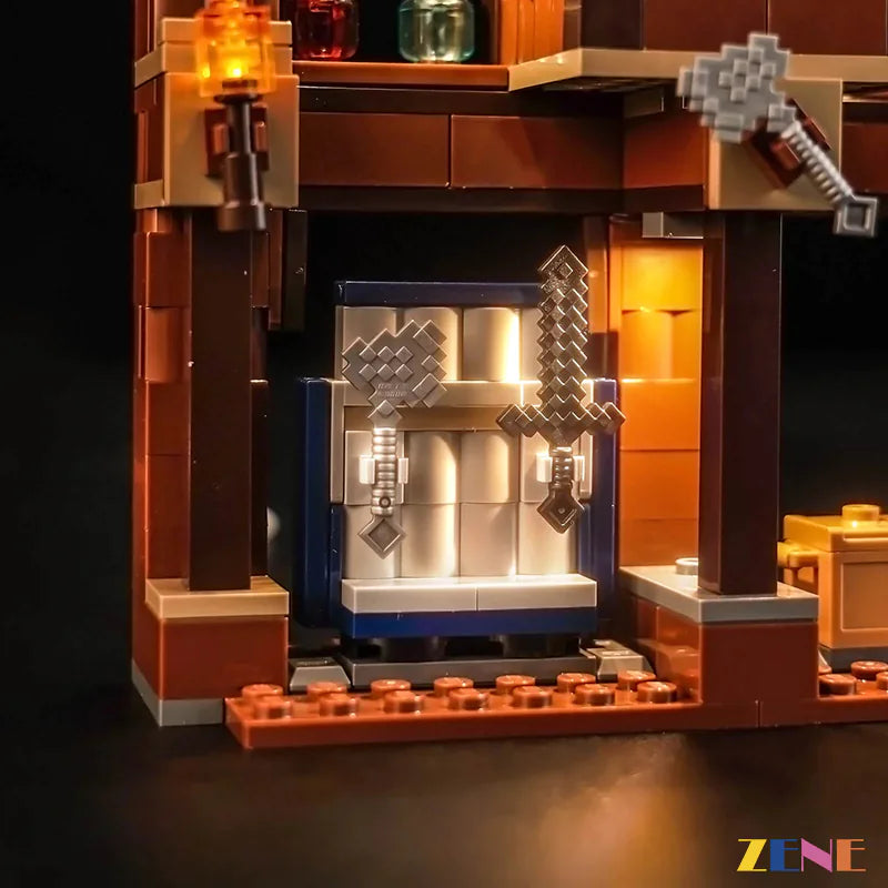 Light Kit for LEGO Woodland Mansion Fighting Ring #21272