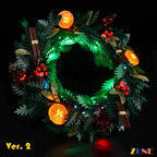 Light Kit for LEGO Wreath #10340 Christmas