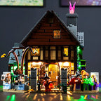 Light Kit for LEGO Disney Hocus Pocus Sanderson Sisters' Cottage #21341 Halloween