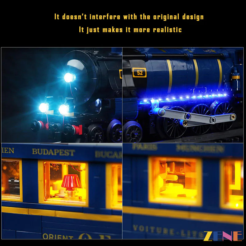 Light Kit for LEGO Orient Express Train #21344