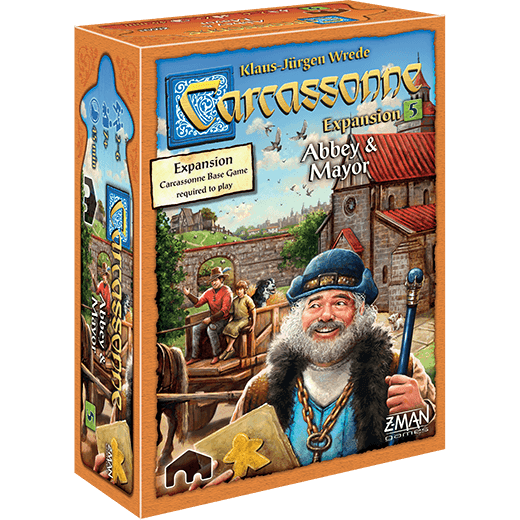 Carcassonne: Expansion 5 - Abbey & Mayor - 