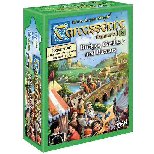 Carcassonne: Expansion 8 - Bridges, Castles & Bazaars - 