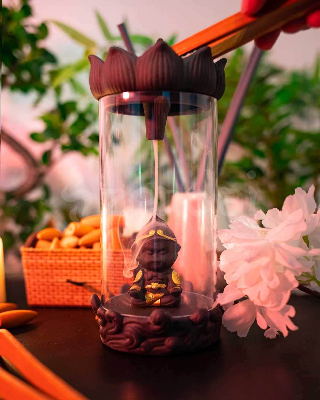 Monkey King - Backflow Incense Burner - 