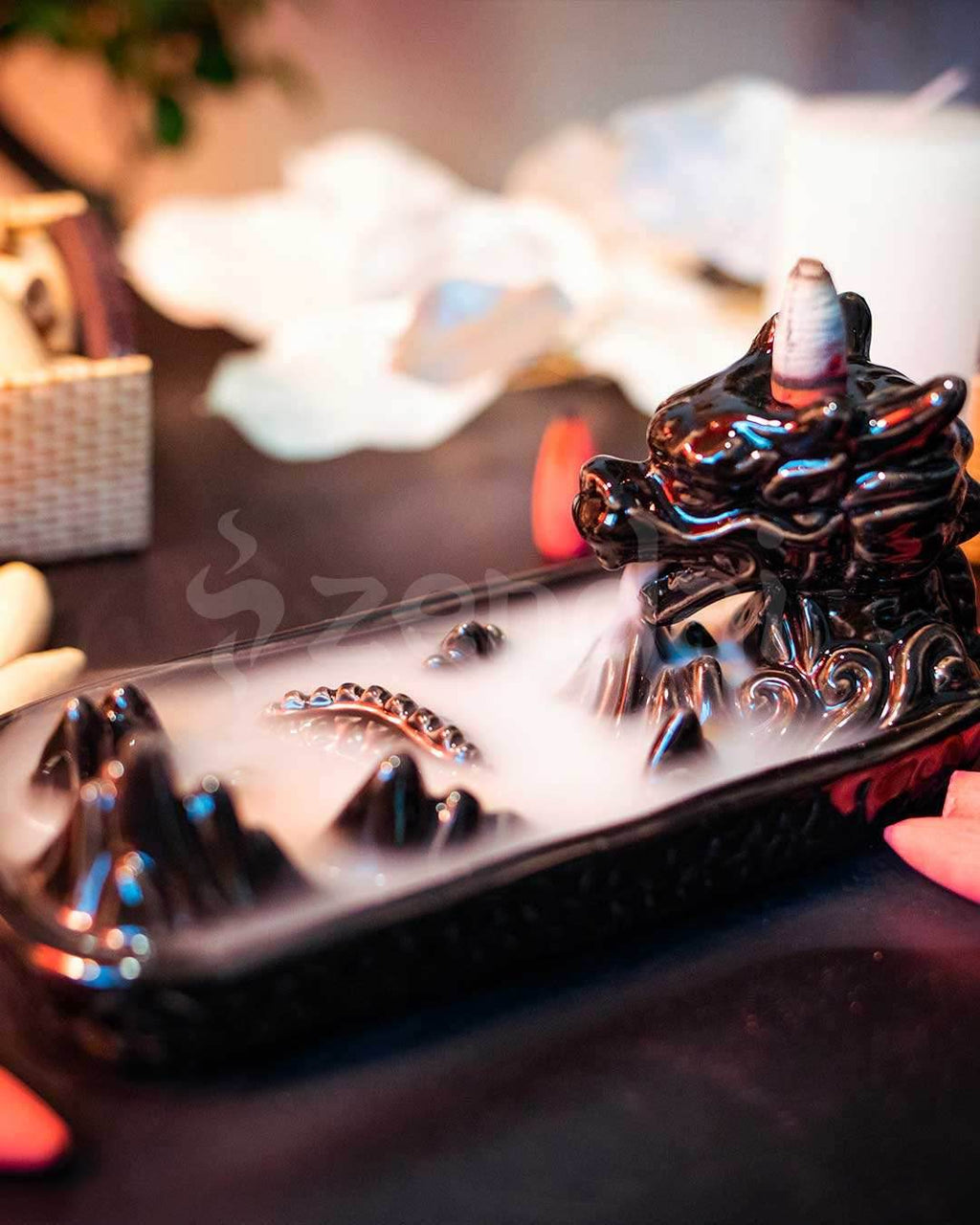 Dragon of the Mountains Backflow Incense Burner - 