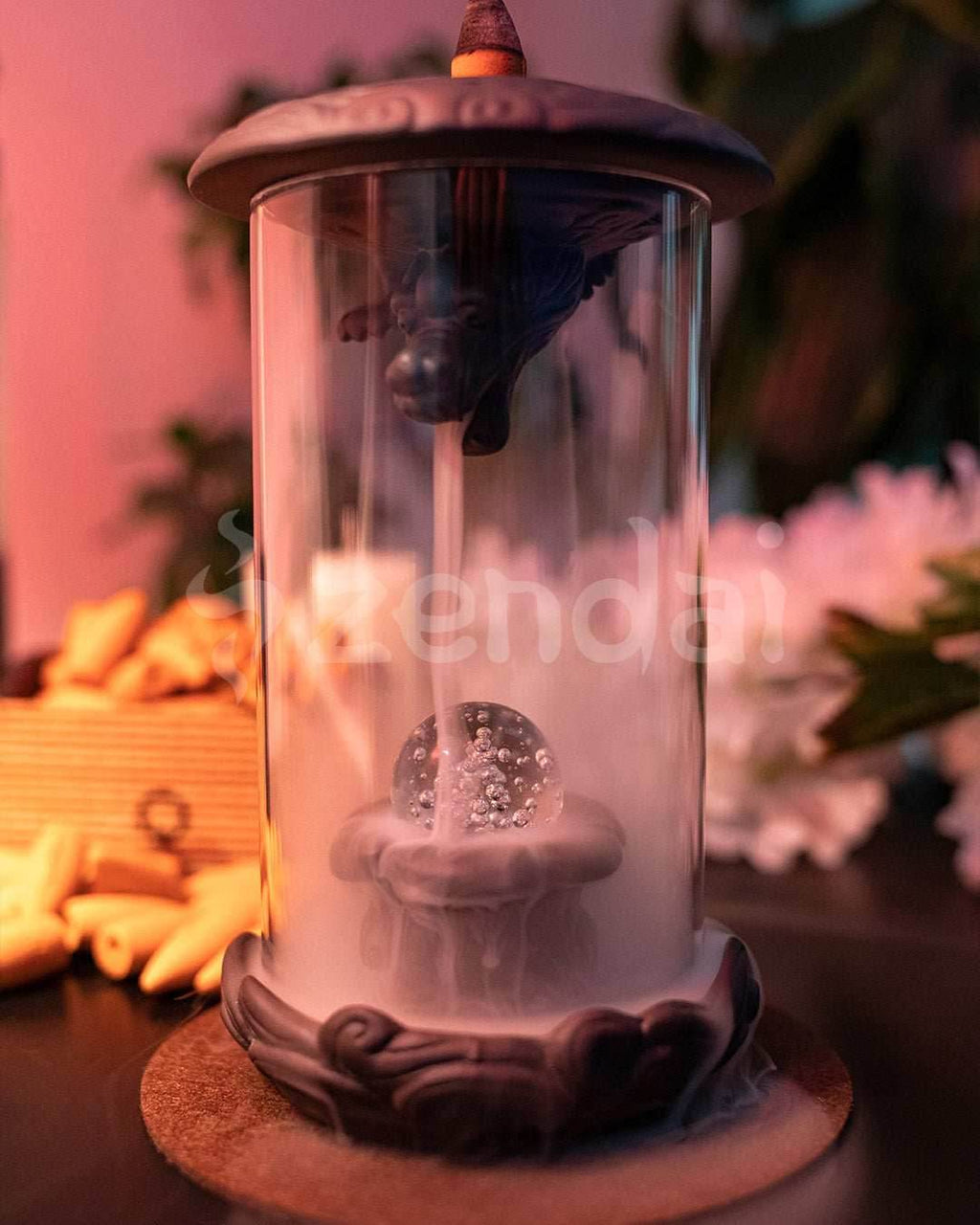 Mystic Dragon - Backflow Incense Burner - 