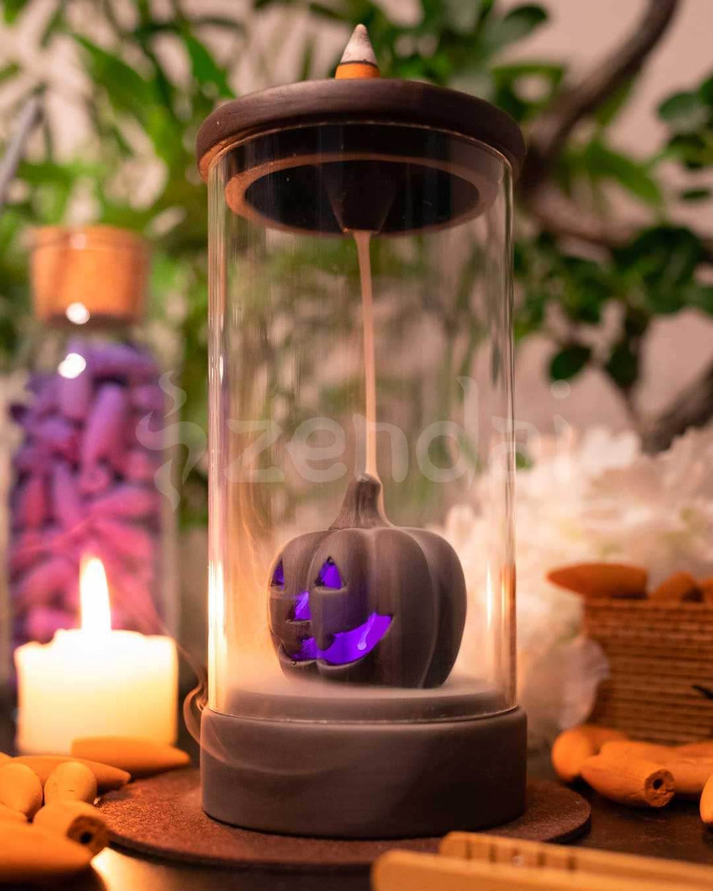 Zen Pumpkin - Backflow Incense Burner - 