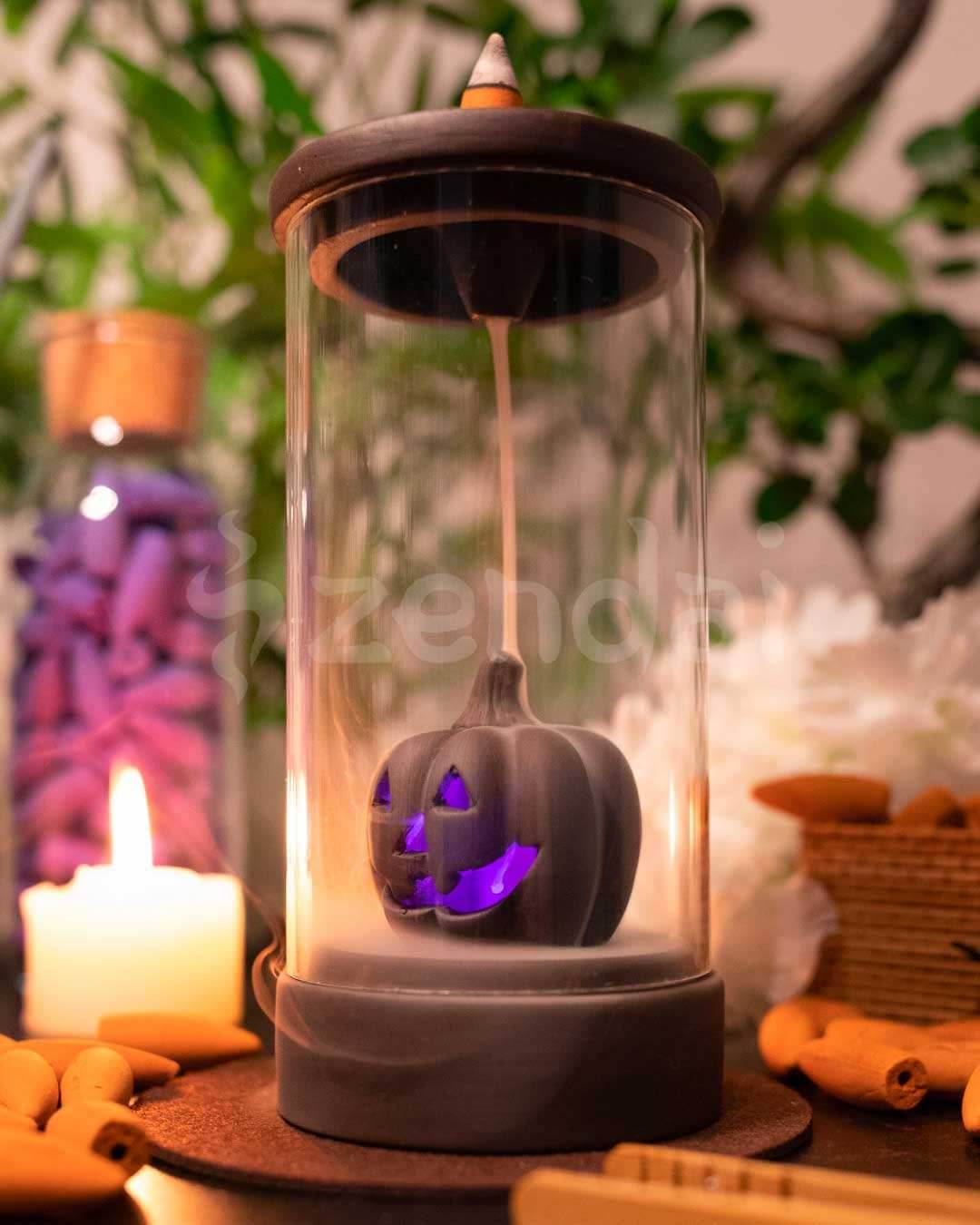 Zen Pumpkin - Backflow Incense Burner - 