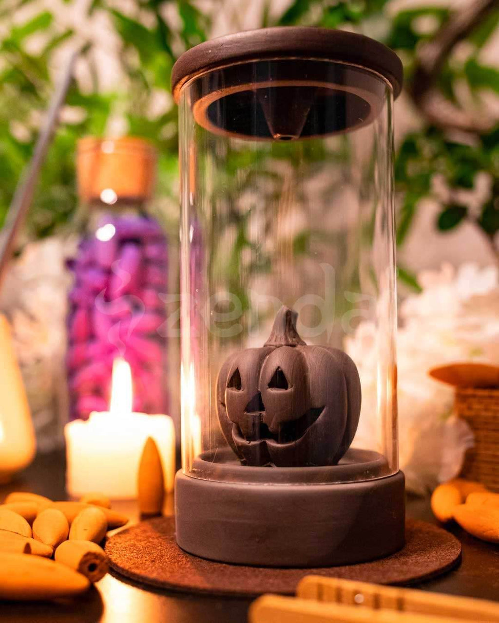 Zen Pumpkin - Backflow Incense Burner - 