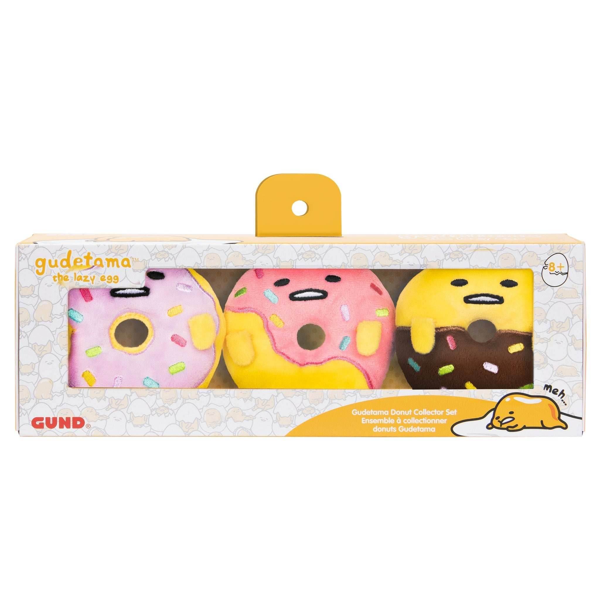 Gudetama Donut Plush Collector’s Set - 