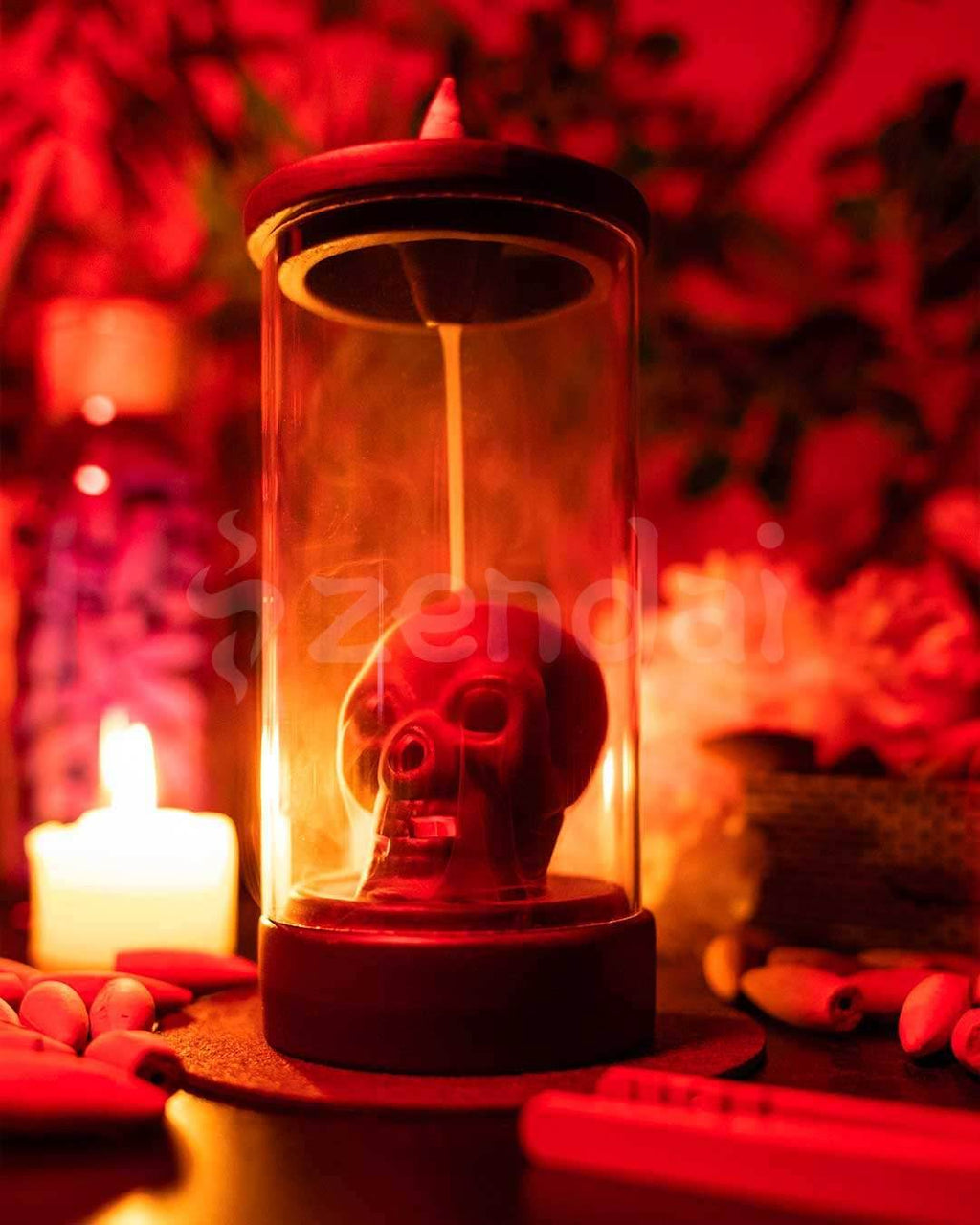 Zen Skull - Backflow Incense Burner - 