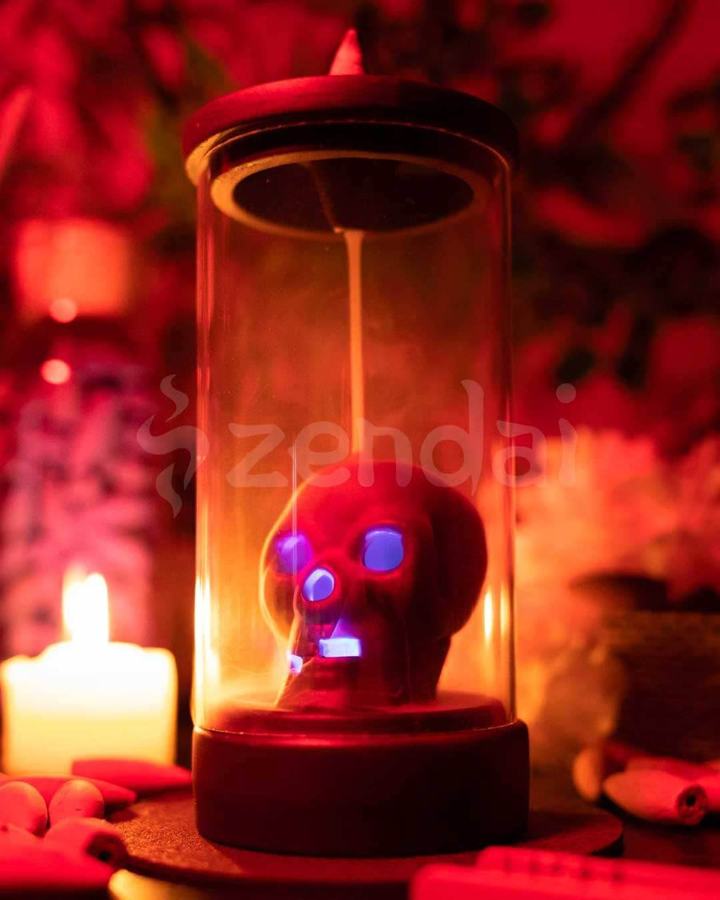 Zen Skull - Backflow Incense Burner - 