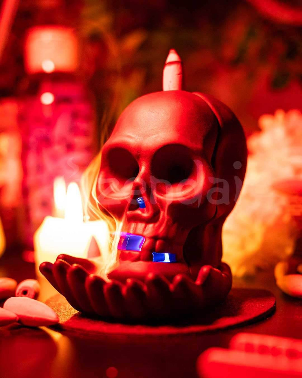Skull Hand - Backflow Incense Burner - 