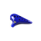 New 12 Hole Plastic Zelda Tenor Ocarina in C Major with Zelda Songbook