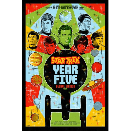 Star Trek: Year Five Deluxe Edition--Book One - Hardcover - 