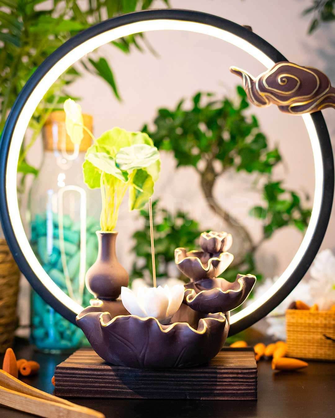 Zen Garden XL - Backflow Incense Burner - 
