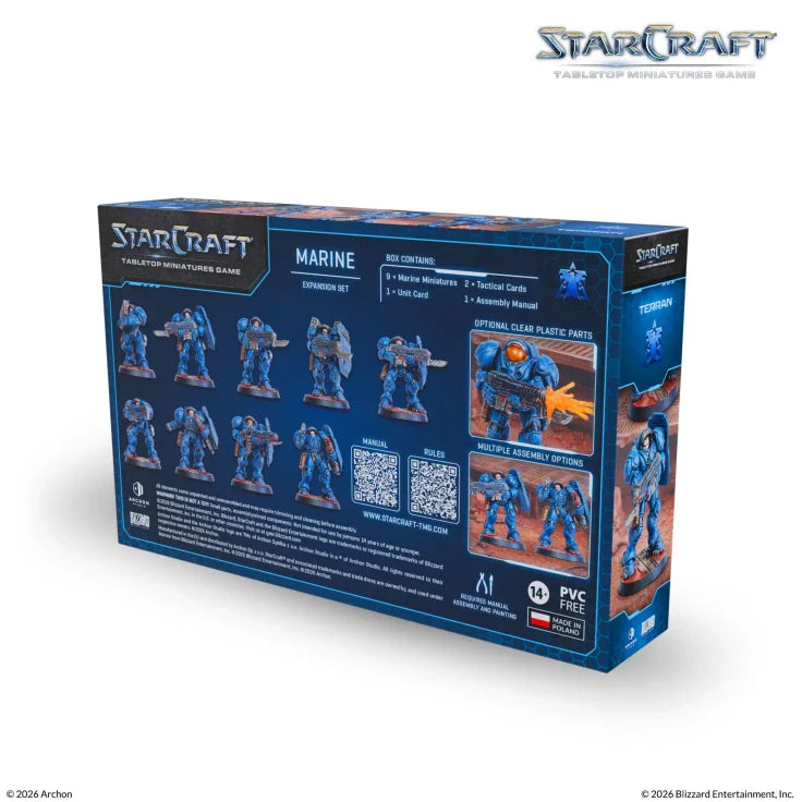 StarCraft The Miniatures Game: Terran: Marine Expansion Set