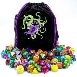 Bag of Devouring: 140 Polyhedral Dice in 20 Complete Sets-DungeonDice1